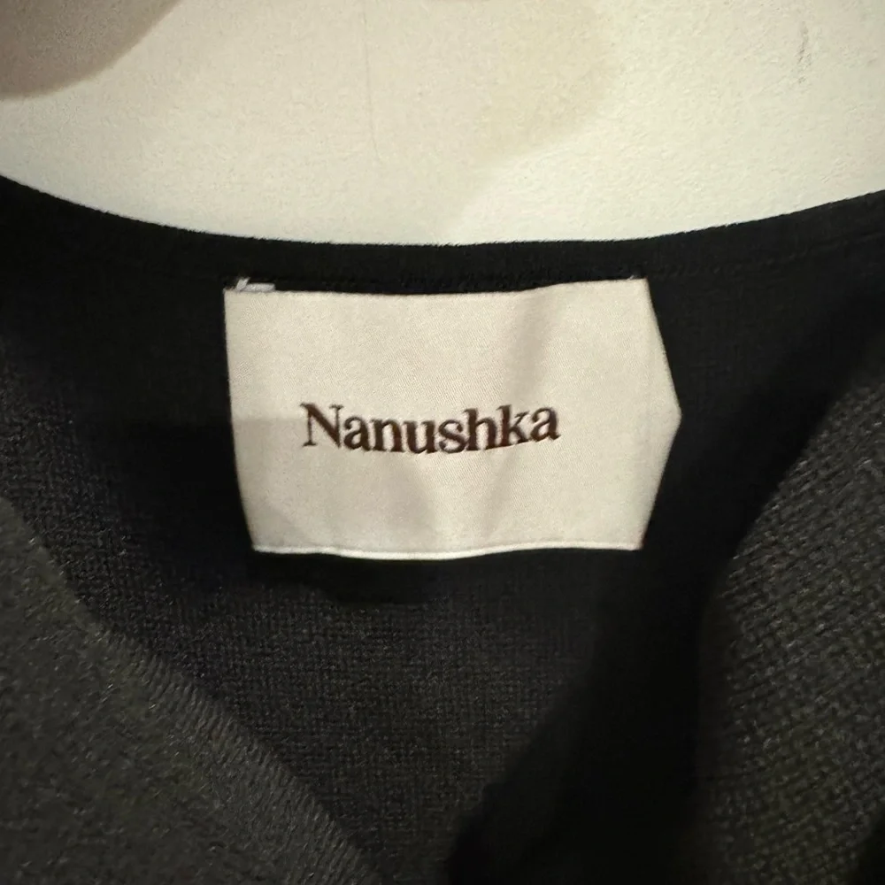 Nanushka black knit Noa midi dress - Picture 7 of 11